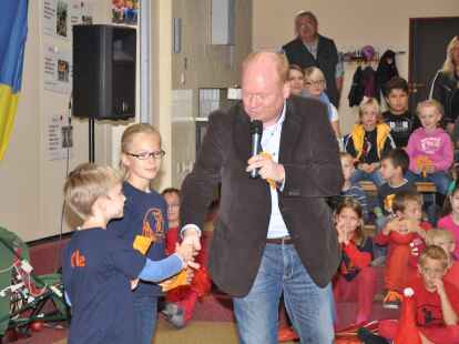 Ehrungen, ein Musical und mehrere Liedbeitr&auml;ge waren die H&ouml;hepunkte beim Herbstsingen der Grundschule D&uuml;rerstra&szlig;e.