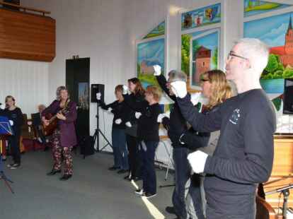 Der Geb&auml;rdenchor aus Oldenburg, die Fischer-Family, der Oldenburger Singkreis, der Inklusionschor 