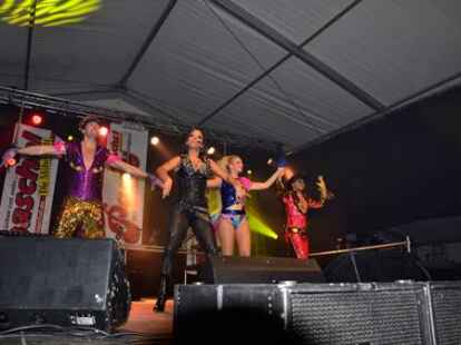 Die Vengaboys sorgten auch f&uuml;r gute Stimmung.