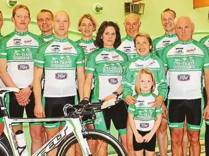 <p>Die Sportler vom Tri-Team des  Edewechter SV.</p>