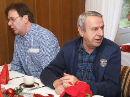 Kameradentreffen der ehemaligen Soldaten und Zivilangestellten des Hubschraubertransportgeschwaders 64 in Ahlhorn im Gasthaus R&ouml;nnau.