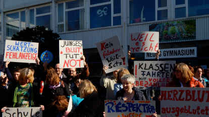 Lehrerprotest in Oldenburg