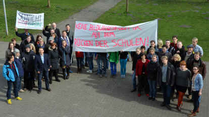 Lehrerprotest in Oldenburg