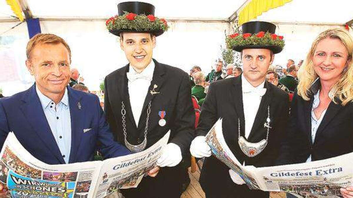 Gildene Stimmung bei der NWZ