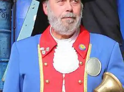 Ausrufer Hinrich Jan&szlig;en aus Neustadtg&ouml;dens.