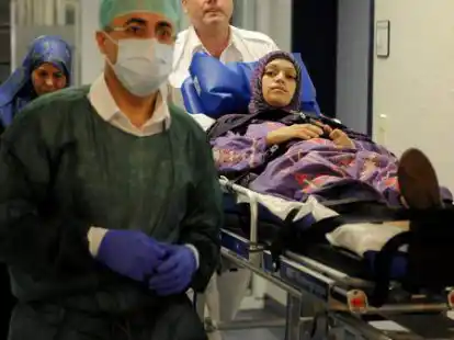 Zwei pal&auml;stinensische Frauen und ein M&auml;dchen aus dem Gaza-Streifen kamen in der  Notaufnahme der Ammerland-Klinik an.