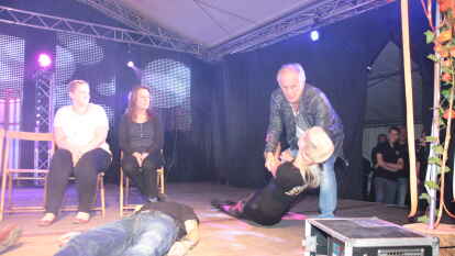 Annika Kipp und Marlene Lufen moderierten die 