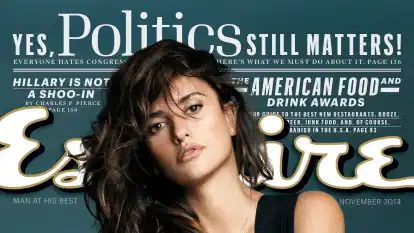 Covergirl: Das US-Magazin &bdquo;Esquire&ldquo; hat Pen&eacute;lope Cruz zur &bdquo;Sexiest Woman Alive&ldquo; f&uuml;r 2014 gek&uuml;rt. (AP Photo/Esquire)