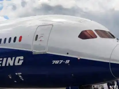 Der Dreamliner von Boeing bei der Farnborough Airshow im vergangenen Juli