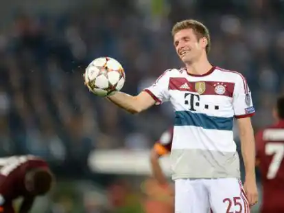 Bayern-St&uuml;rmer Thomas M&uuml;ller ist bei der Wahl zum Weltfu&szlig;baller nominiert.
