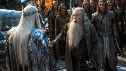 Gandalf trifft's im letzten Hobbit-Film besonders hart, image size:414x233