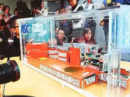 <p>Der  Flugschreiber wurde am Freitag pr&auml;sentiert.  </p>