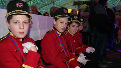 Kinderfasching im Festzelt an der Raiffeisenstra&szlig;e