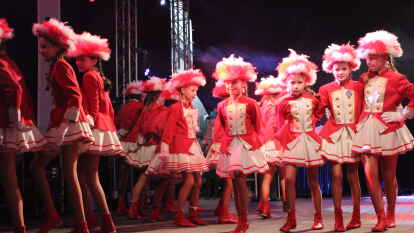 Kinderfasching im Festzelt an der Raiffeisenstra&szlig;e