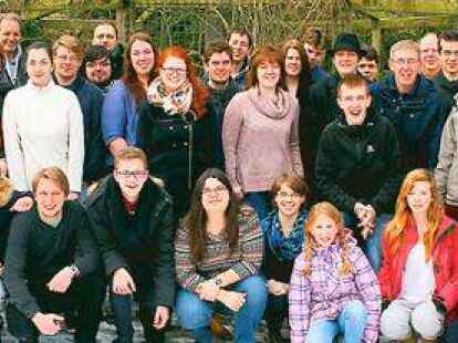 Ein erfolgreiches Probenwochenende: Die Mitglieder des Blasorchesters Wildeshausen bereiteten sich in Neuenkirchen-Melle auf ihr Konzert vor.