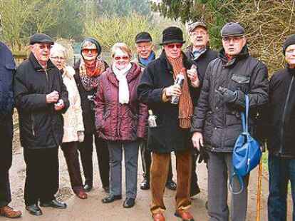 <p>Auf Kohltour: Die S&auml;nger vom 1. Bass der Wildeshauser Liedertafel. </p>