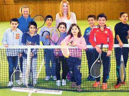<p>Sportlich unterwegs: Die Kinder des Projektes &bdquo;Gemeinsam stark &ndash; Kinder unserer Stadt. </p>