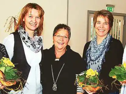 Bilden den neuen Landfrauen-Vorstand in Jeddeloh II: Gabriele Ries (von links), Hille Kruse Annegret Gertje, Sabine Hinrichs und Nadine Oetjen