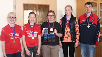 Der Kreisverband Ammerland ehrte die Jugendteams