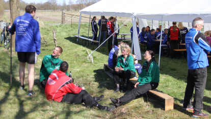 Die Bo&szlig;eler und Bo&szlig;elerinnen der FKV-Championstour warfen auf der Strecke in Bekhausen.