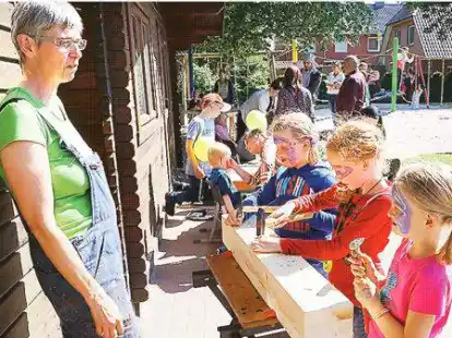 Spiel, Spa&szlig;, Sport waren auf dem Sommerfest des Kindergartens &bdquo;Gr&uuml;ner Hof&ldquo; angesagt.