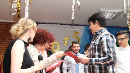 Schulentlassungsfeier der neunten und zehnten Klassen an der Hauptschule Wildeshausen