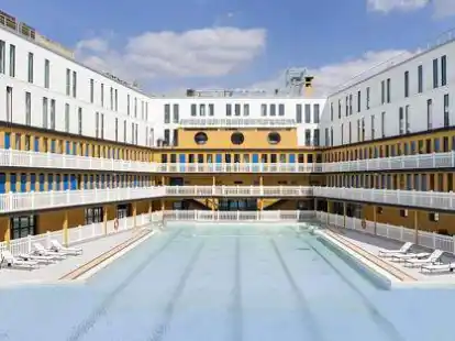 Eindrucksvoll: das Molitor-Schwimmbad nach seiner Renovierung