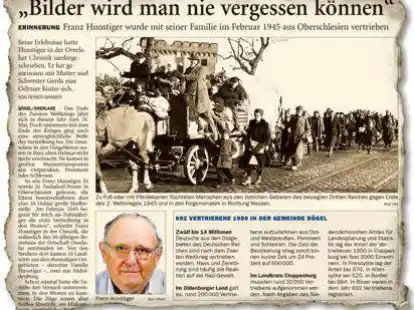 <p>        So berichtete die  NWZ   im Lokalteil &uuml;ber das Schicksal von Franz Hunstiger &ndash; auf diesen Artikel stie&szlig; Ann-Kristin Hunstiger im Internet.     </p>