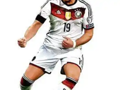 &Uuml;berflieger: In der Nationalmannschaft bl&uuml;ht  Mario G&ouml;tze geradezu auf.