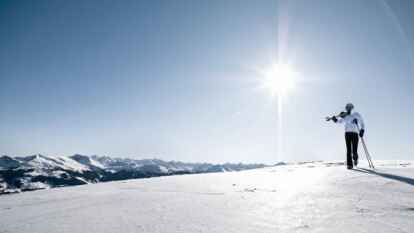 Manche m&ouml;gen&rsquo;s etwas einsamer: Kitzb&uuml;hel muss nicht unbedingt Party und Extremsport hei&szlig;en.