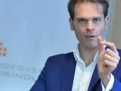 Der Gesch&auml;ftsf&uuml;hrer des Bundesverbandes Musikindustrie, Florian Dr&uuml;cke.