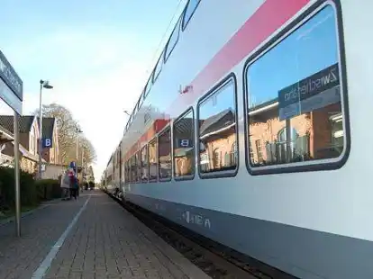 Kommt bei vielen nicht gut an: der neue Intercity der deutschen Bahn &ndash; hier  am Bahnhof in Bad Zwischenahn