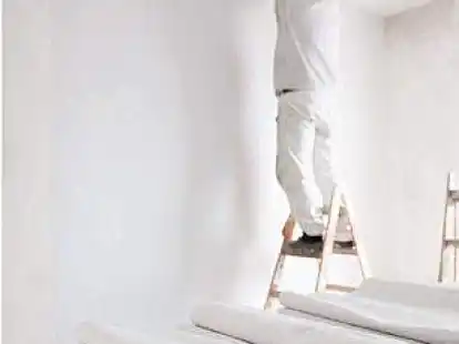 Am Kleber sollte nicht gespart werden.