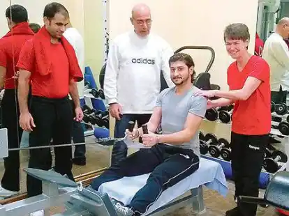 Der Lemwerder Turnverein bietet spezielle Sportkurse f&uuml;r Fl&uuml;chtlinge als einen Schritt zur Integration an.