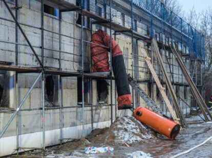 Auf ein im Bau befindliches Fl&uuml;chtlingswohnheim in Barsinghausen bei Hannover ist ein Brandanschlag ver&uuml;bt worden