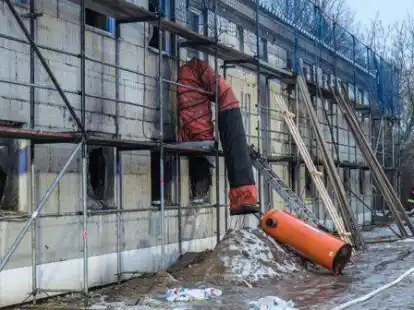 Auf ein im Bau befindliches Fl&uuml;chtlingswohnheim in Barsinghausen bei Hannover ist ein Brandanschlag ver&uuml;bt worden