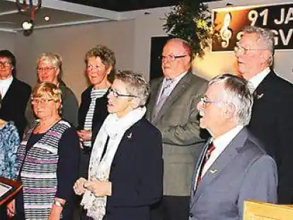 Vielf&auml;ltige Chormusik: Beim Stiftungsfest der Singgemeinschaft wurde ein breites Repertoire pr&auml;sentiert.