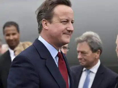 Der britische Premierminister David Cameron