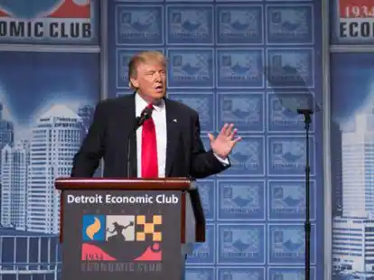 Der republikanische Pr&auml;sidentschaftskandidat Donald Trump