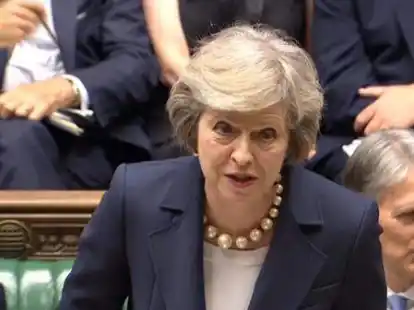 Premierministerin Theresa May