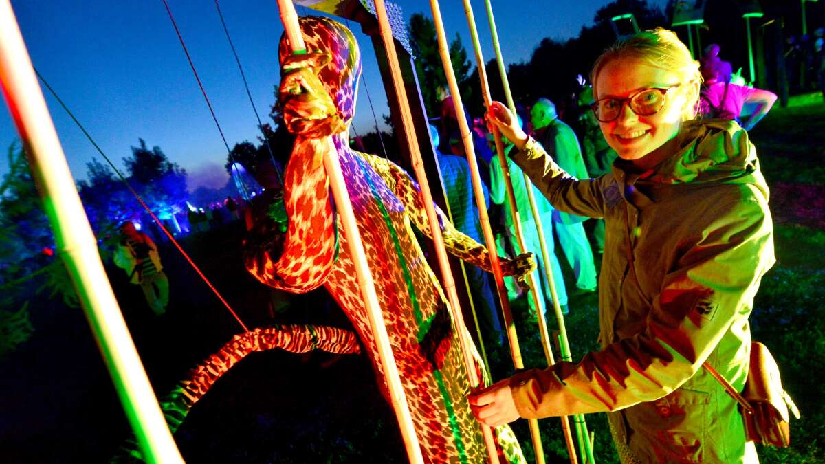 Mystische Nächte im Park der Gärten