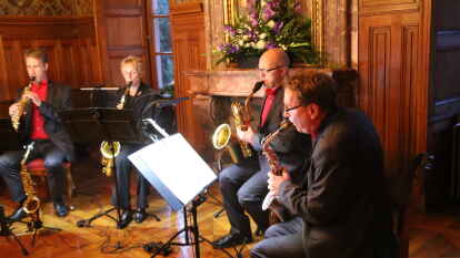 Wandelkonzert 2016 Schloss Jever