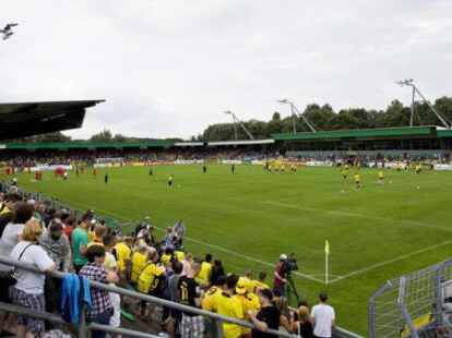 SV Wilhelmshaven gegen Borussia Dortmund am 3. August 2013 im Jade Stadion in Wilhelmshaven