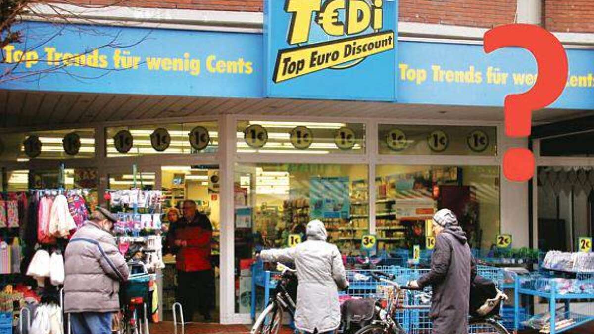 Zukunft von Tedi in der Innenstadt ungewiss