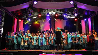 GGV-Fr&uuml;hschoppen im Festzelt: Die Bergedorfer Faschingsfreunde