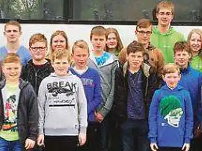 <p>Die Messdiener der Messdienergemeinschaft St. Johannes Markhausen unternahmen einen Ausflug zum Center Parc Huttenheugte in den Niederlanden.</p>