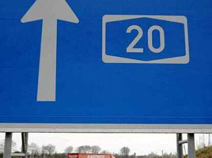 <p>Soll voran kommen: Der Bau der A 20                  </p>