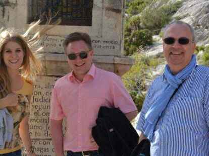 Die jeversche Delegation in Cullera.