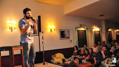 Lokal: Die Fl&auml;nzburch, Comedian:Helmuth Steierwald