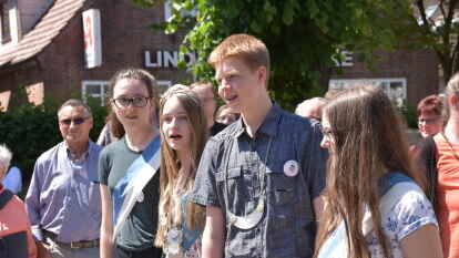 Wetter super, Stimmung super - das Kindersch&uuml;tzenfest der B&uuml;rgersch&uuml;tzen machte erkennbar Spa&szlig;